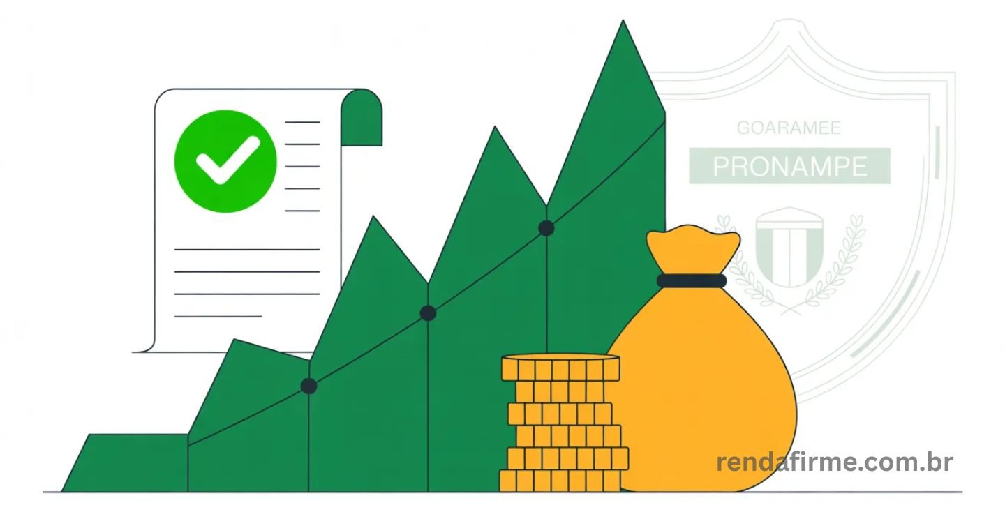 gráfico de barras verde ascendente com seta de crescimento representando o investimento empresarial