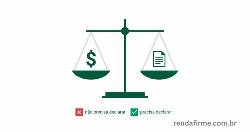 Ilustração mostrando os limites de faturamento e rendimentos do MEI para declaração do Imposto de Renda 2026